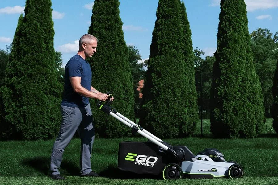 eco self propelled lawn mower